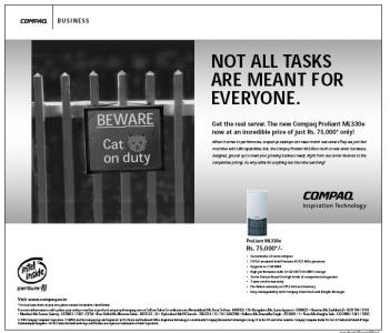 Client: Compaq          Agency: FCB Ulka